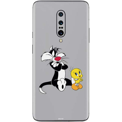 Looney Tunes Sylvester Tweety Bird Crossed Arms OnePlus 7 Pro Skin