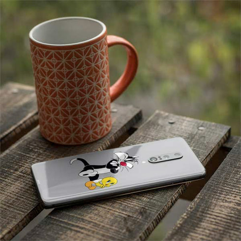 Looney Tunes Sylvester Tweety Bird Crossed Arms OnePlus 7 Pro Skin