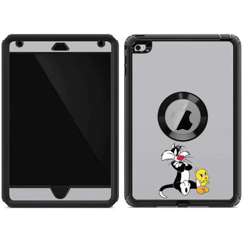 Looney Tunes Sylvester Tweety Bird Crossed Arms Otterbox Defender iPad Skin