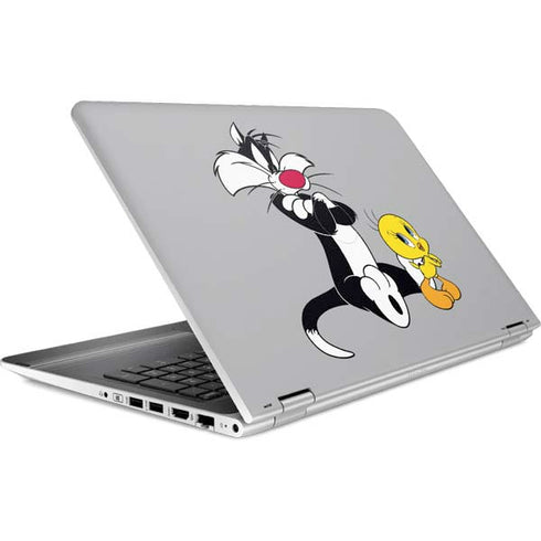 Looney Tunes Sylvester Tweety Bird Crossed Arms HP Pavilion Skin