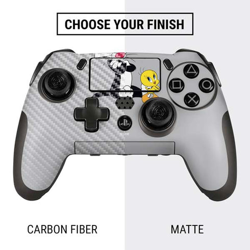 Looney Tunes Sylvester Tweety Bird Crossed Arms PlayStation Scuf Vantage 2 Controller Skin