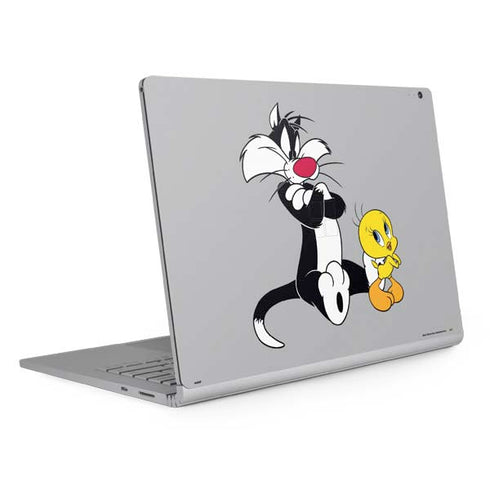 Looney Tunes Sylvester Tweety Bird Crossed Arms Surface Book 2 13.5in Skin