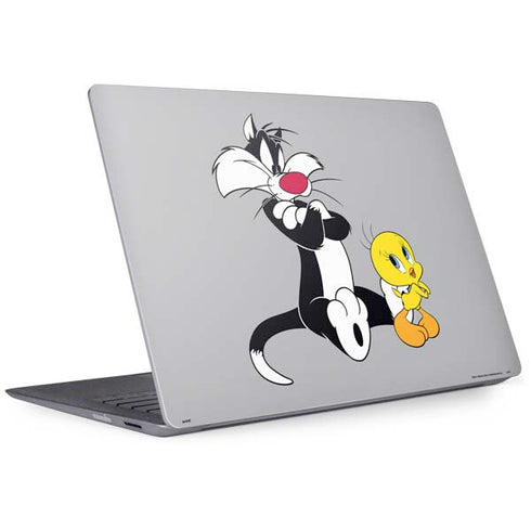 Looney Tunes Sylvester Tweety Bird Crossed Arms Surface Laptop 2 Skin