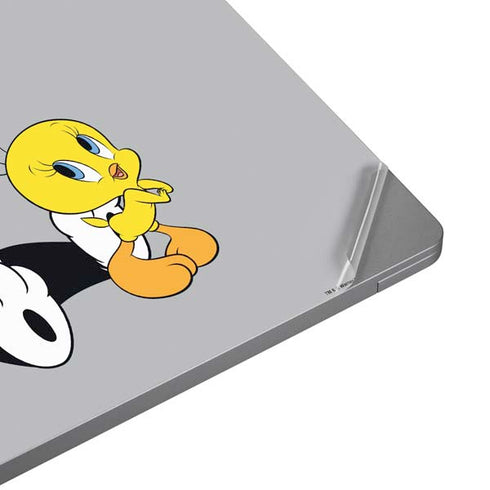 Looney Tunes Sylvester Tweety Bird Crossed Arms Universal Laptop 13in (10.6 x 7.6in) Skin