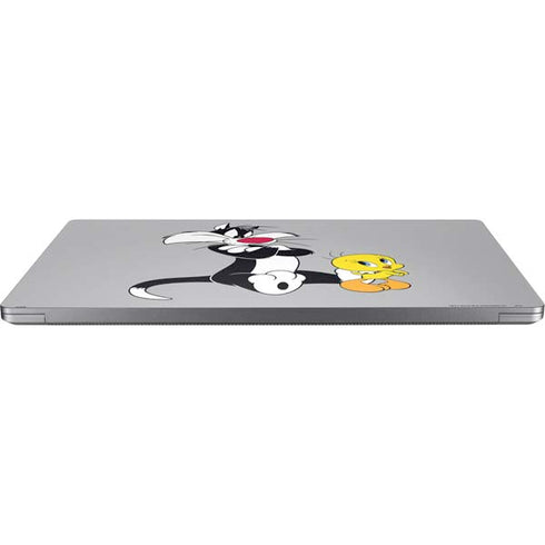 Looney Tunes Sylvester Tweety Bird Crossed Arms Universal Laptop 17in (13.8 x 10in) Skin