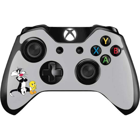 Looney Tunes Sylvester Tweety Bird Crossed Arms Xbox One Controller Skin