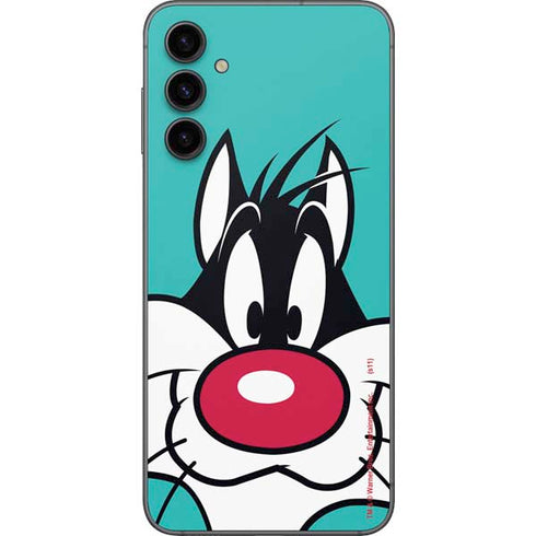 Looney Tunes Sylvester Zoomed In Galaxy A14 5G Skin