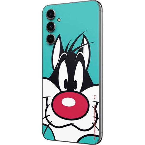 Looney Tunes Sylvester Zoomed In Galaxy A14 5G Skin