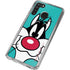 Looney Tunes Sylvester Zoomed In Galaxy A21 Clear Case