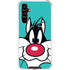 Looney Tunes Sylvester Zoomed In Galaxy A54 5G Clear Case