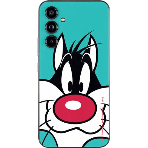 Looney Tunes Sylvester Zoomed In Galaxy A54 5G Skin