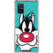Looney Tunes Sylvester Zoomed In Galaxy A71 5G Clear Case