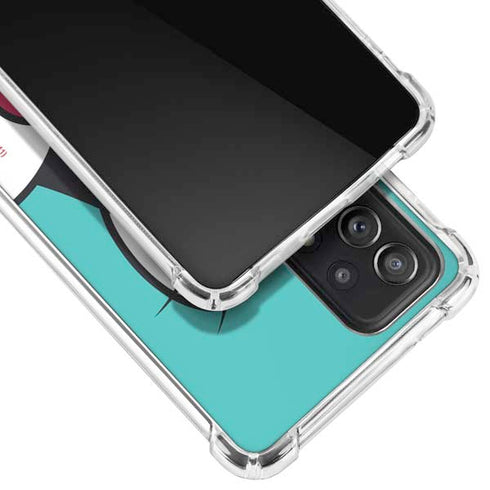 Looney Tunes Sylvester Zoomed In Galaxy A72 5G Clear Case