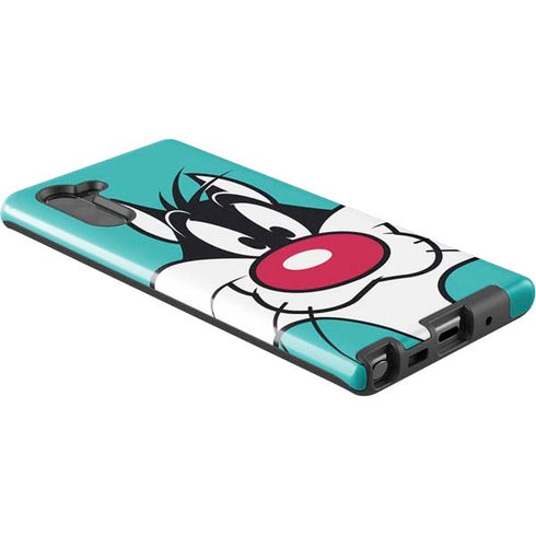 Looney Tunes Sylvester Zoomed In Galaxy Note 10 Pro Case
