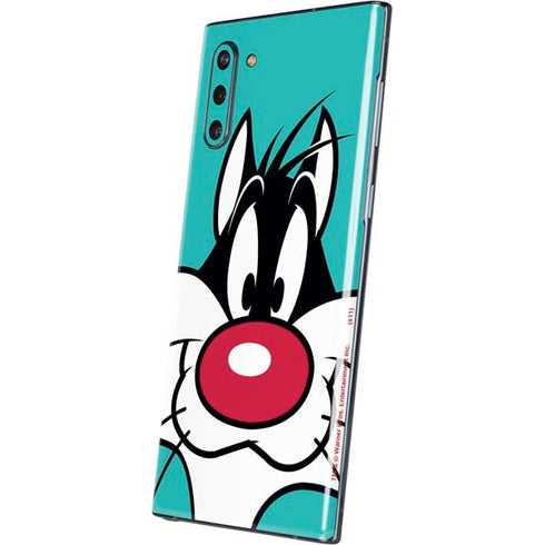 Looney Tunes Sylvester Zoomed In Galaxy Note 10 Skin