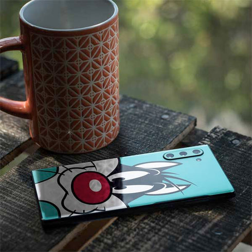 Looney Tunes Sylvester Zoomed In Galaxy Note 10 Skin