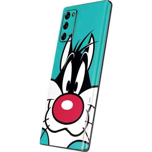 Looney Tunes Sylvester Zoomed In Galaxy Note20 5G Skin