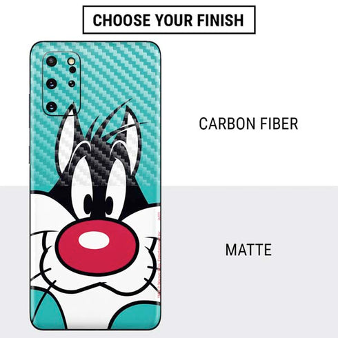 Looney Tunes Sylvester Zoomed In Galaxy S20 Plus Skin