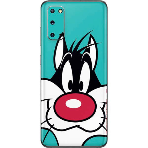 Looney Tunes Sylvester Zoomed In Galaxy S20 Skin