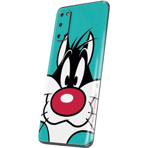 Looney Tunes Sylvester Zoomed In Galaxy S20 Skin