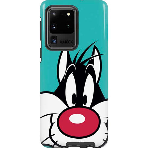 Looney Tunes Sylvester Zoomed In Galaxy S20 Ultra 5G Pro Case