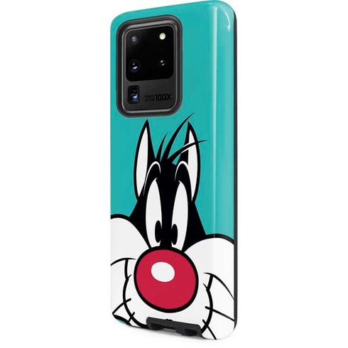 Looney Tunes Sylvester Zoomed In Galaxy S20 Ultra 5G Pro Case