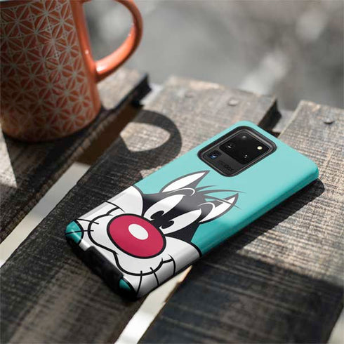 Looney Tunes Sylvester Zoomed In Galaxy S20 Ultra 5G Pro Case
