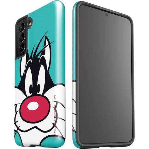 Looney Tunes Sylvester Zoomed In Galaxy S21 5G Pro Case