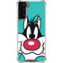 Looney Tunes Sylvester Zoomed In Galaxy S21 FE Clear Case