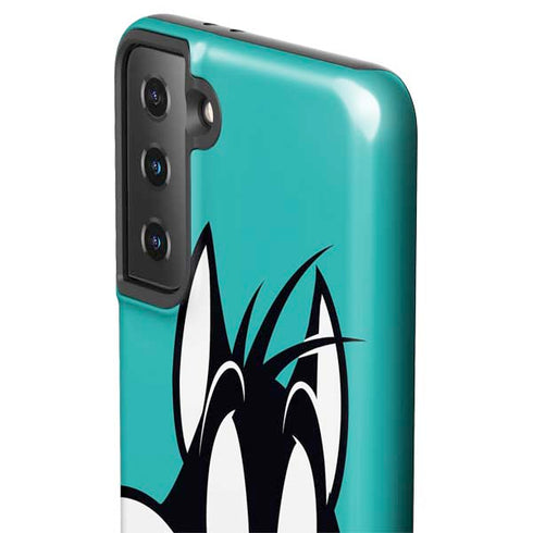 Looney Tunes Sylvester Zoomed In Galaxy S21 Plus 5G Pro Case
