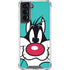 Looney Tunes Sylvester Zoomed In Galaxy S22 Clear Case