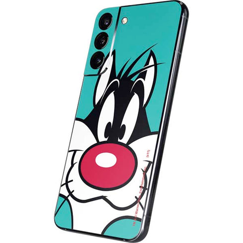 Looney Tunes Sylvester Zoomed In Galaxy S22 Plus Skin