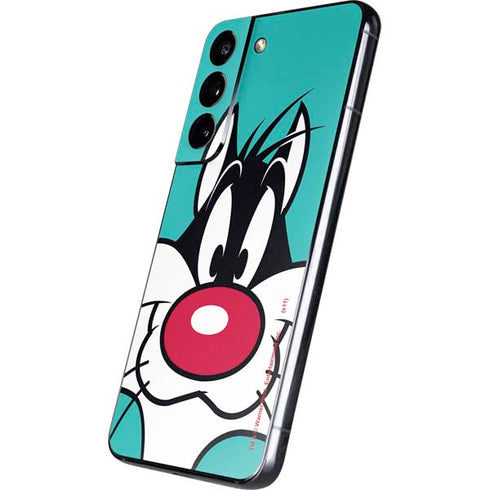 Looney Tunes Sylvester Zoomed In Galaxy S22 Skin