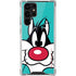 Looney Tunes Sylvester Zoomed In Galaxy S22 Ultra Clear Case