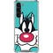Looney Tunes Sylvester Zoomed In Galaxy S23 Plus Clear Case