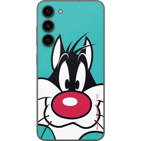 Looney Tunes Sylvester Zoomed In Galaxy S23 Plus Skin