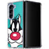 Looney Tunes Sylvester Zoomed In Galaxy Z Fold5 5G Clear Case
