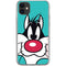 Looney Tunes Sylvester Zoomed In iPhone 11 Clear Case