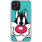 Looney Tunes Sylvester Zoomed In iPhone 11 Pro Clear Case