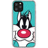 Looney Tunes Sylvester Zoomed In iPhone 11 Pro Clear Case