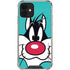 Looney Tunes Sylvester Zoomed In iPhone 12 Clear Case