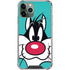 Looney Tunes Sylvester Zoomed In iPhone 12 Pro Clear Case