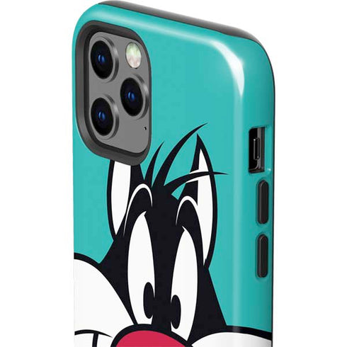 Looney Tunes Sylvester Zoomed In iPhone 12 Pro Impact Case