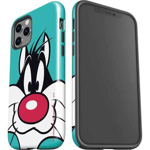 Looney Tunes Sylvester Zoomed In iPhone 12 Pro Impact Case