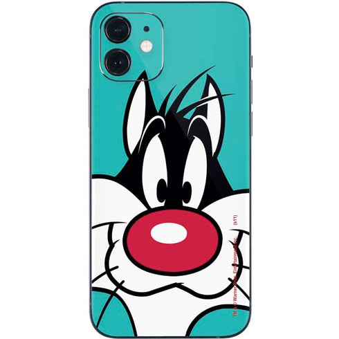 Looney Tunes Sylvester Zoomed In iPhone 12 Skin