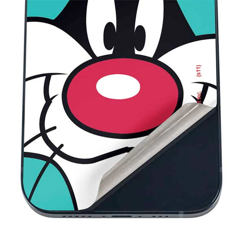 Looney Tunes Sylvester Zoomed In iPhone 12 Skin