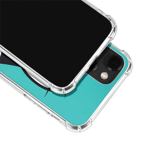 Looney Tunes Sylvester Zoomed In iPhone 13 Mini Clear Case