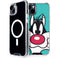 Looney Tunes Sylvester Zoomed In iPhone 15 Plus MagSafe Case
