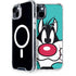 Looney Tunes Sylvester Zoomed In iPhone 15 Plus MagSafe Case