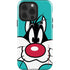 Looney Tunes Sylvester Zoomed In iPhone 14 Pro Impact Case